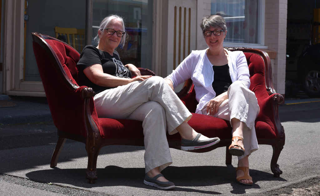 NEW BEGINNINGS: Art on King St owners Sue Keong and Jill Birtwistle are preparing for their last hurrah as they prepare to shut up shop and take up residence at the Warwick Artists’ Group’s Willi St studio.